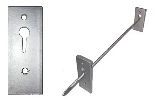 Drill-In Concrete Form Tie Clips (100 Pieces) 1