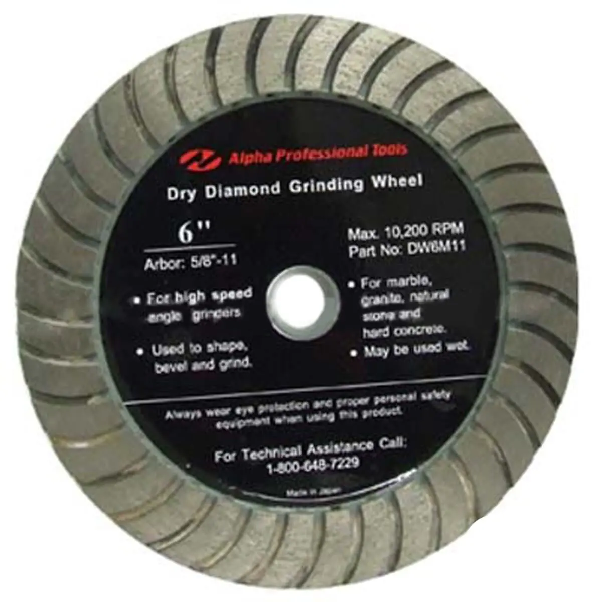 Dw Style Grinding Wheels For Natural And Eng.Stone 1