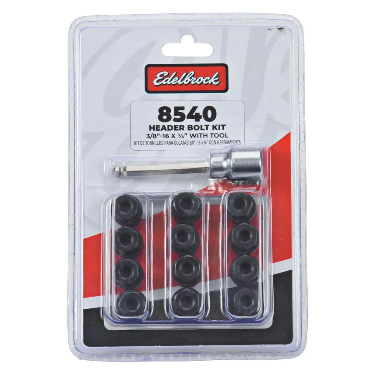 Edelbrock 8540 Header Bolt Installation Kit 1