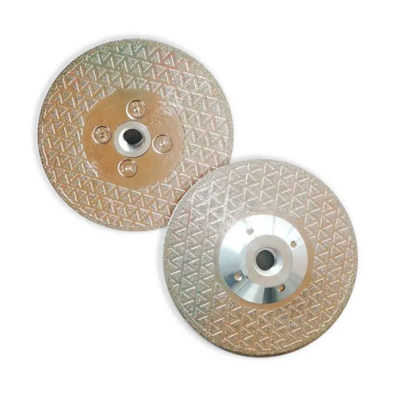 Electroplated Duo Blade With Flange 1