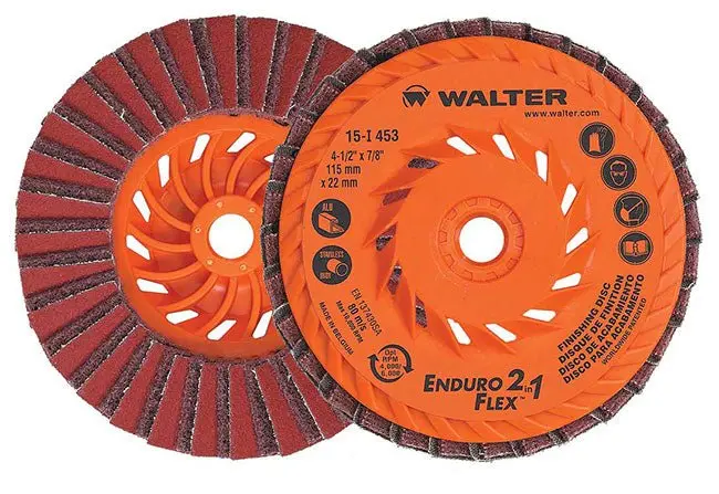Enduro-Flex 2-In-1 Surface Finishing Discs - Pack Of 10 1