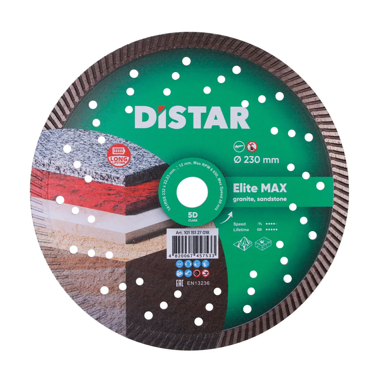 9 Inch Diamond Cutting Blade Turbo 232 Elite Max 1