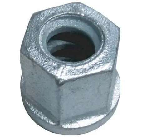 Euro Rod Hex Flange Nuts - Box Of 125 1
