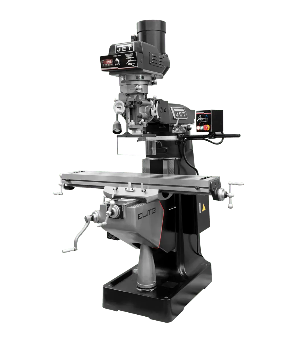 Evs-949 Mill With 2-Axis Acu-Rite 203 Dro And Servo X, Y, Z-Axis Powerfeeds 1