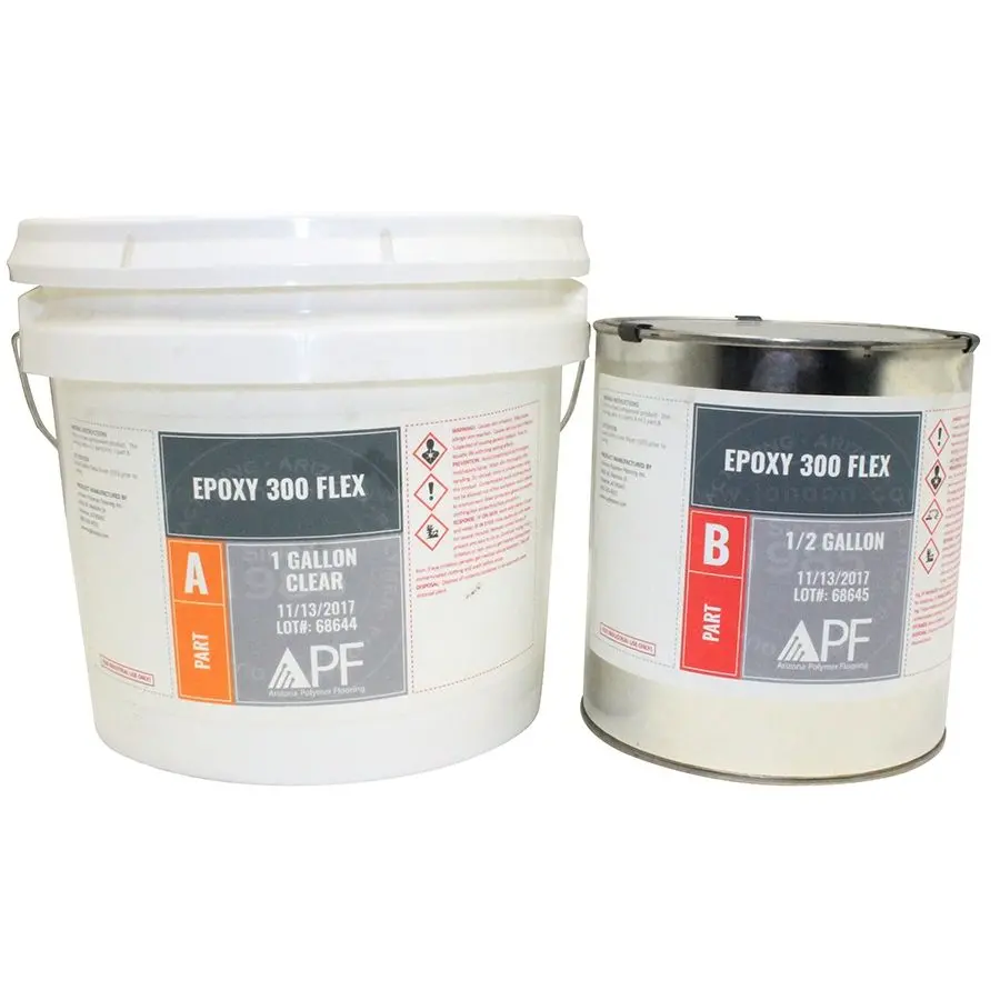 Apf Epoxy 300 Flex, Clear 1