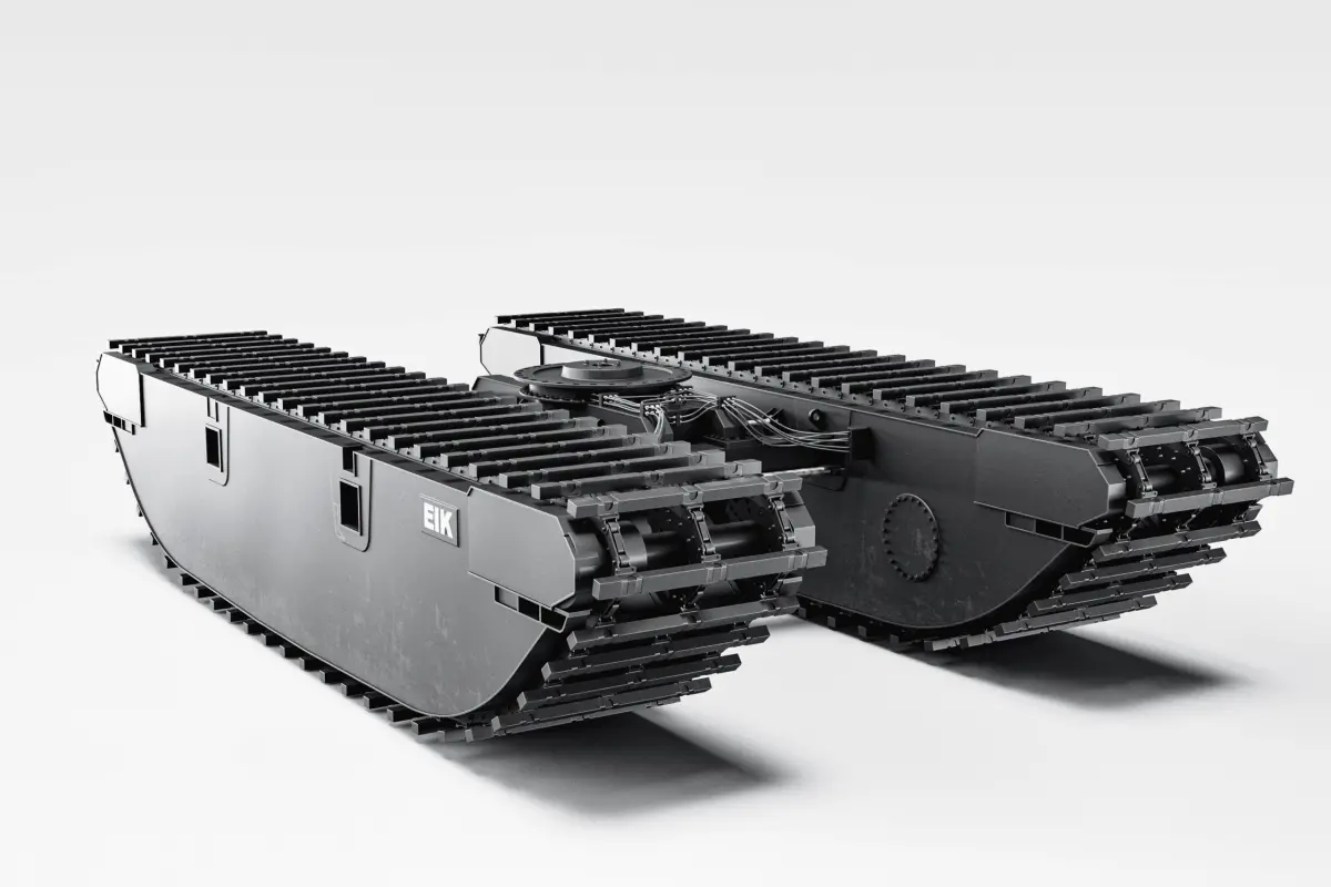 18-22 Ton Water Excavator Undercarriage - Am200-6 1