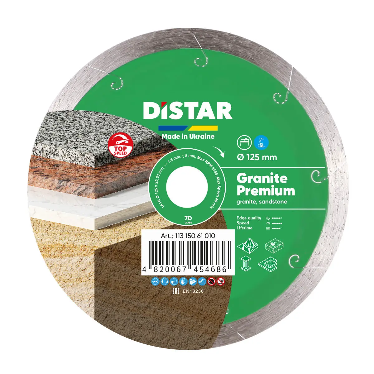 Diamond Cutting Blade 1A1r Granite Premium 1