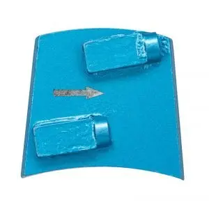Fast Change - 2X 1/4 Round Pcds With Stabilizer Segment 1