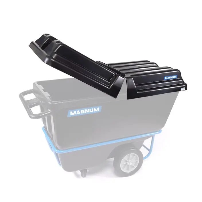 Plastic Lid For 1/2 Cubic Yard Dump Cart 1