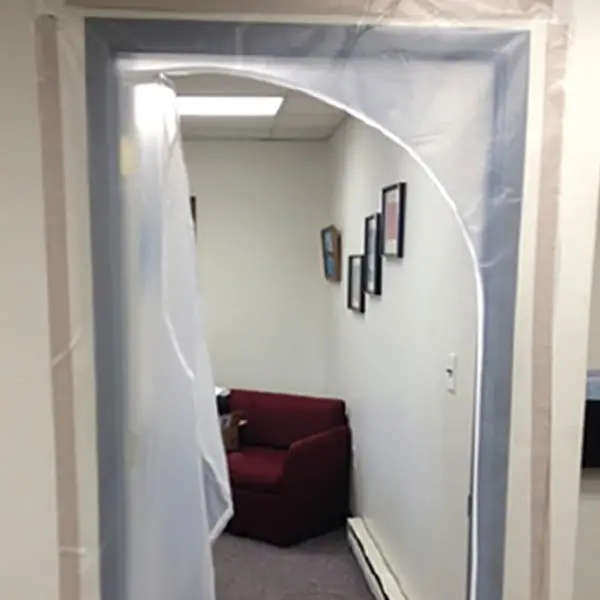 Fire Retardant Containment Zipper Door - Case Of 10 1