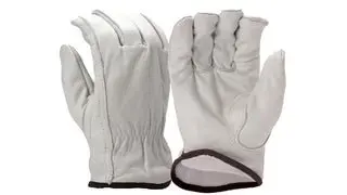 Fleece Lined Cowhide Leather Driver Gloves - Box Of 12 1