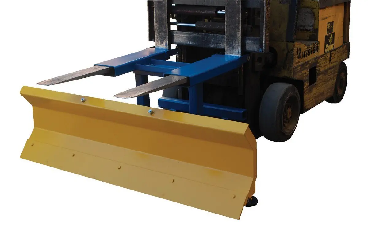Fork Truck Snow Plow 1