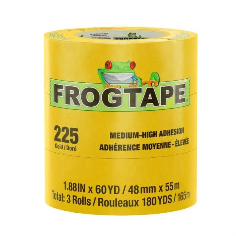 Frogtape® 225 Gold Performance Grade Moderate Temperature, Medium-High Adhesion Masking Tape 1