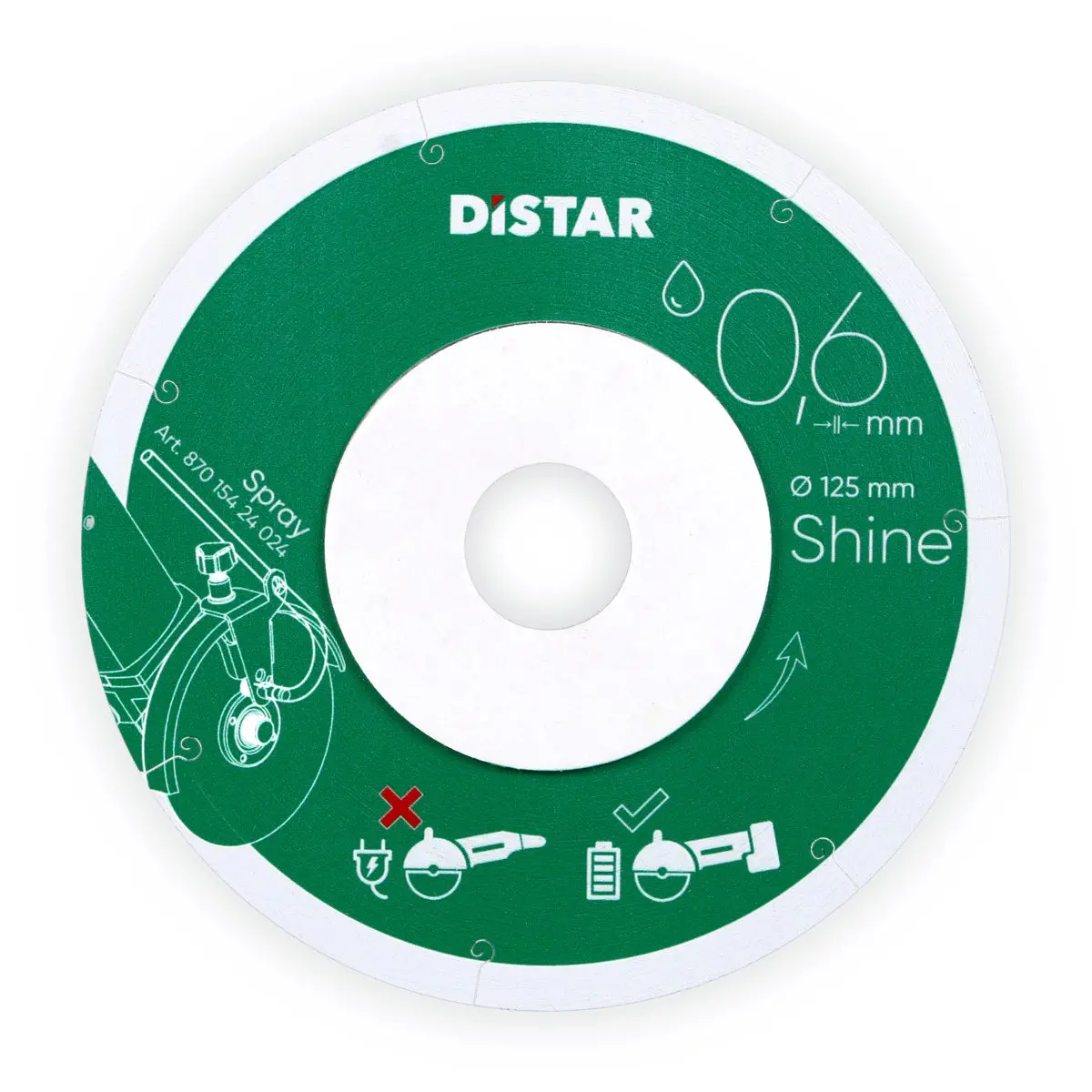 Diamond Cutting Blade 1A1r 5" Shine 1