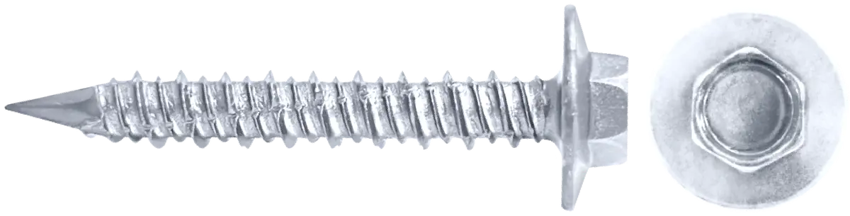 Con Concrete Screws - Hex Flange Quick-Con ( Bronze & White Coating) 2