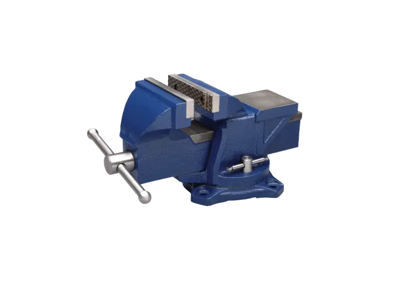 General Purpose 4” Jaw Bench Vise With Swivel Base 1