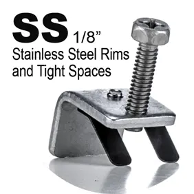 Goclips Ss – 1/8″ Rims - Pack Of 50 1