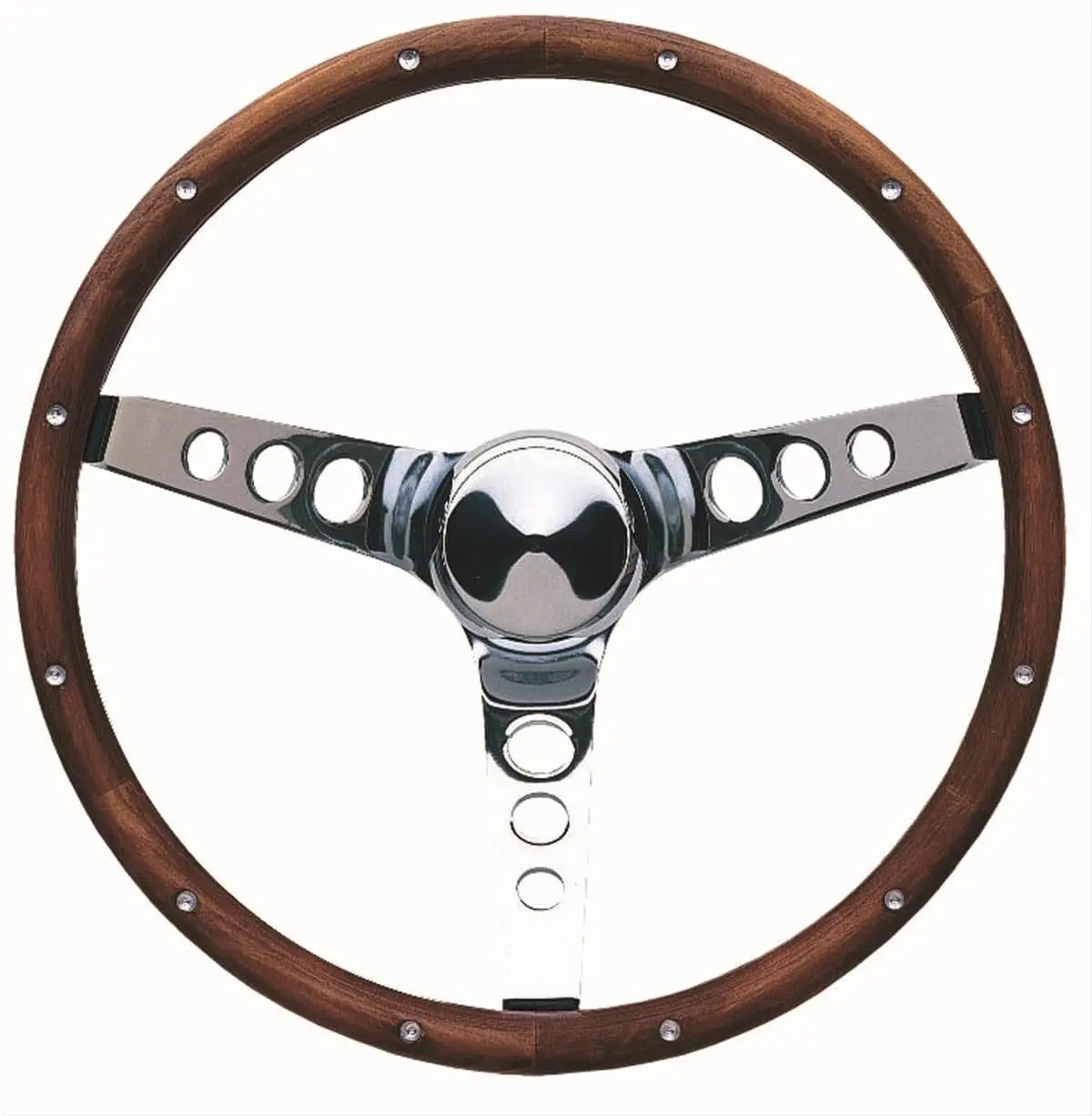 15-Inch Genuine Wood Classic Steering Wheel – Gr201 1