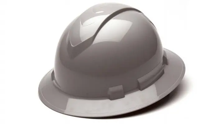 Gray Full Brim Style 4-Point Standard Ratchet - Case Of 12 1