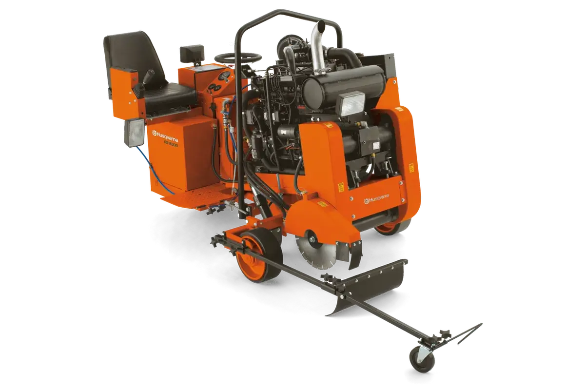 Husqvarna Rs 7400 D Rider Saw 1