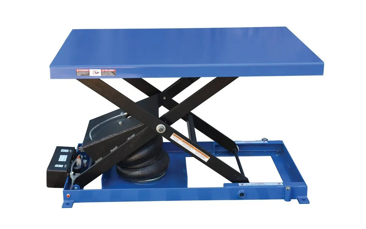 Heavy-Duty Air Bag Scissor Lift Tables 1