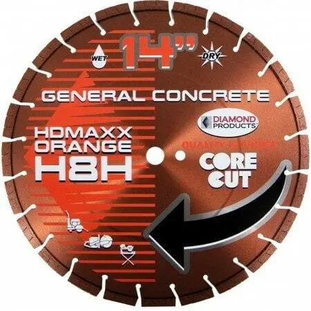 Heavy Duty Orange Maxx High Speed Diamond Blades - H7h 1