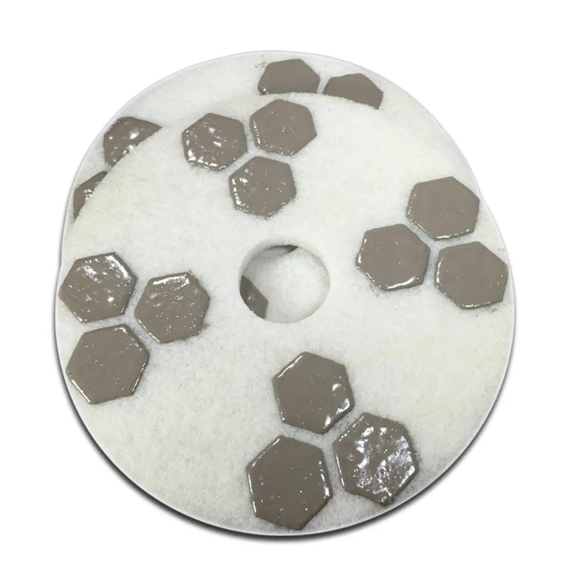 Diamond-Embedded Honeycomb Floor Pad – Discounted