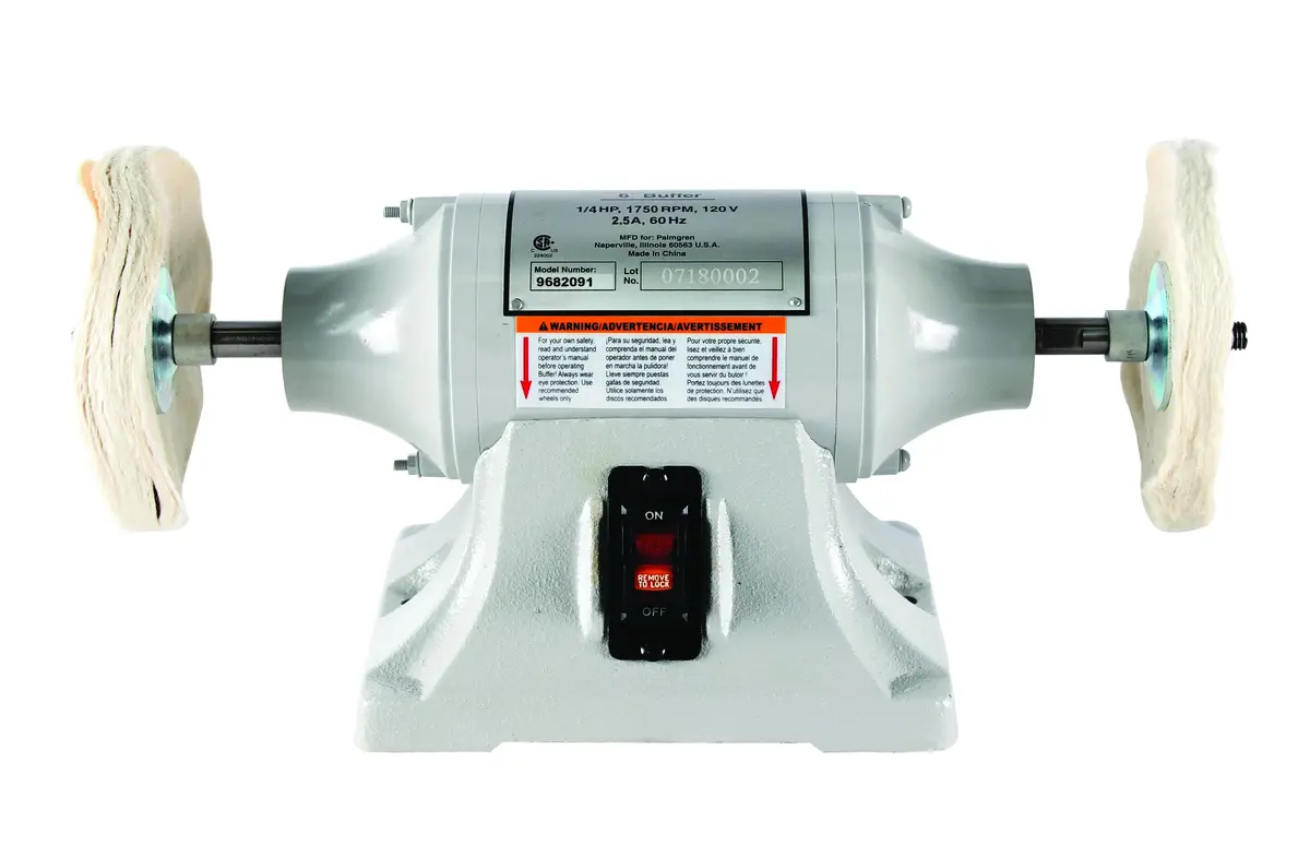 6" Low Rpm Buffer 1