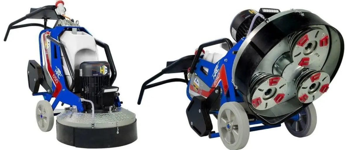 Hrc 650 Vs Concrete Grinder 1