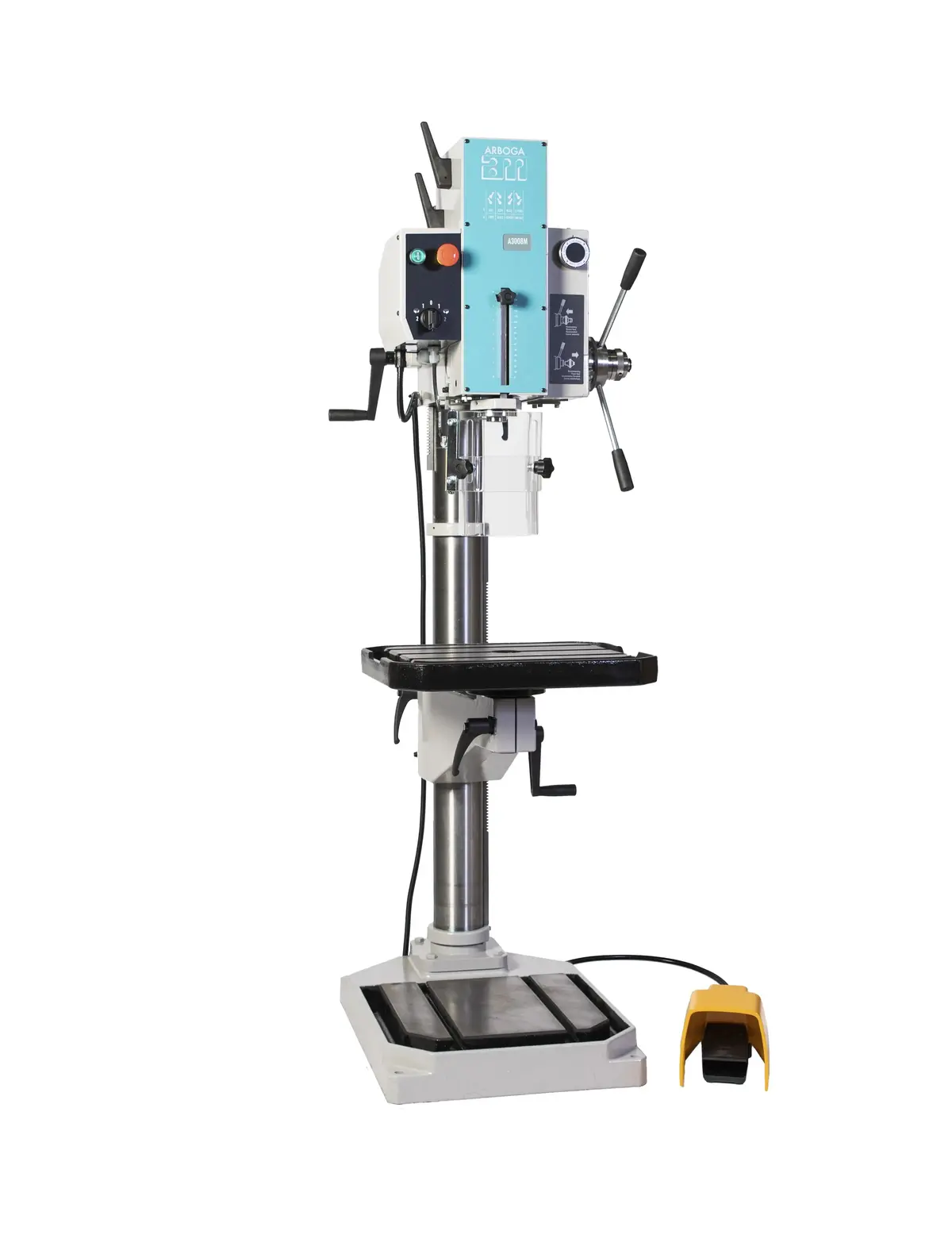 26" Gear Head Drill Press With Foot Reversing Switch & Power Feed (460V 3 Phase) 1