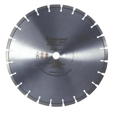 Husqvarna High Pro Cured Diamond Blades 1