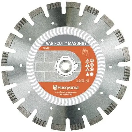 Husqvarna Vari-Cut Masonry Diamond Blade 1