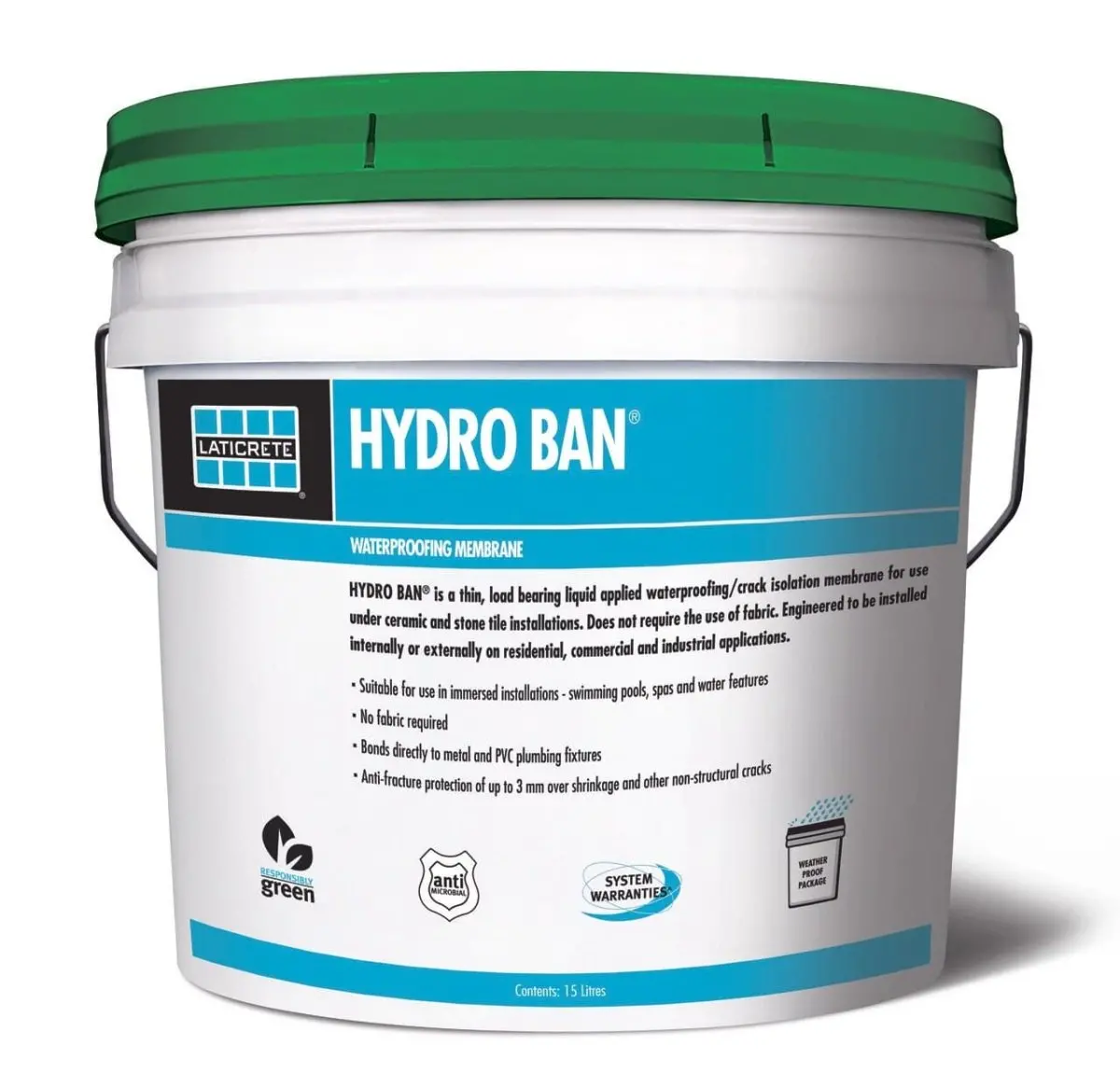 Hydro Ban Membrane Sheet  Water Proof  Liquid Rubber Polymer 1