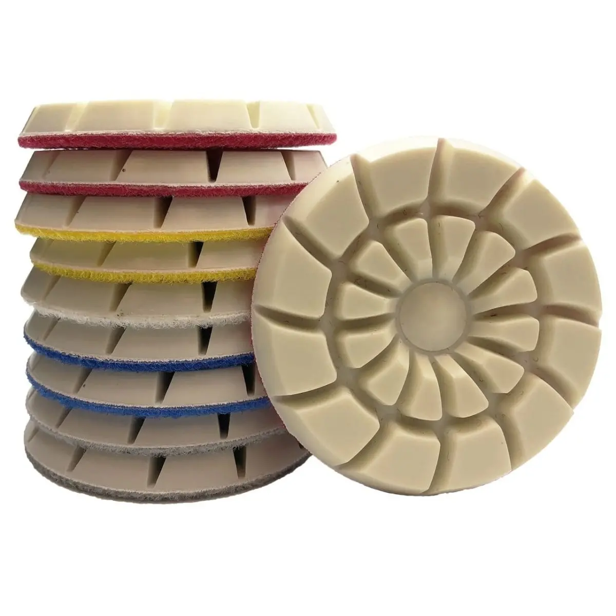 Ice Pro Floor Diamond Pads 3In 6Mm 1