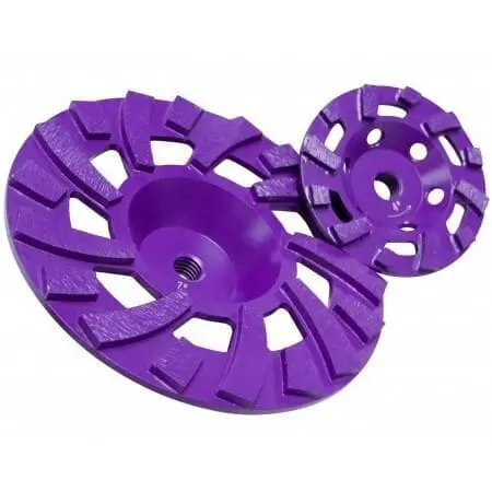Imperial Purple Grinding Cup Wheel 1