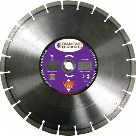 Imperial Purple Segmented Dry Walk Behind Blades 1