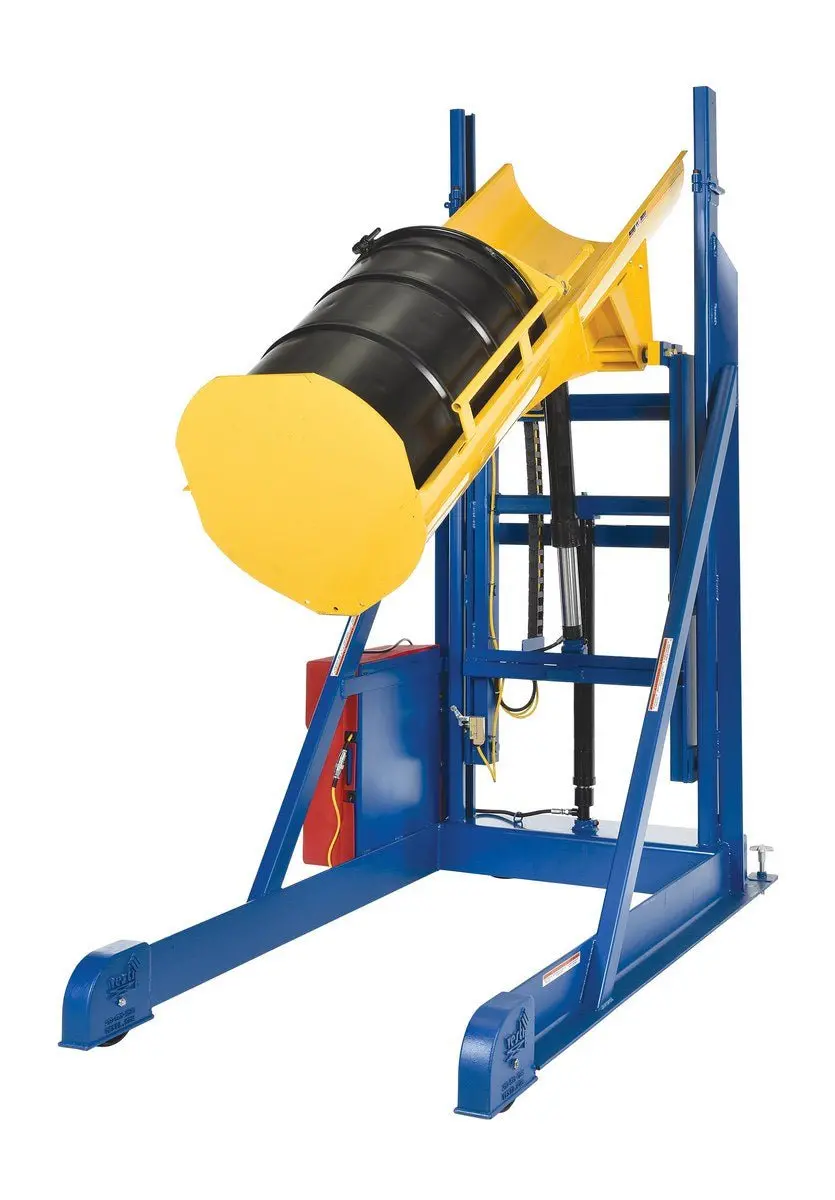 Lift-And-Dump Hydraulic Drum Dumpers 1