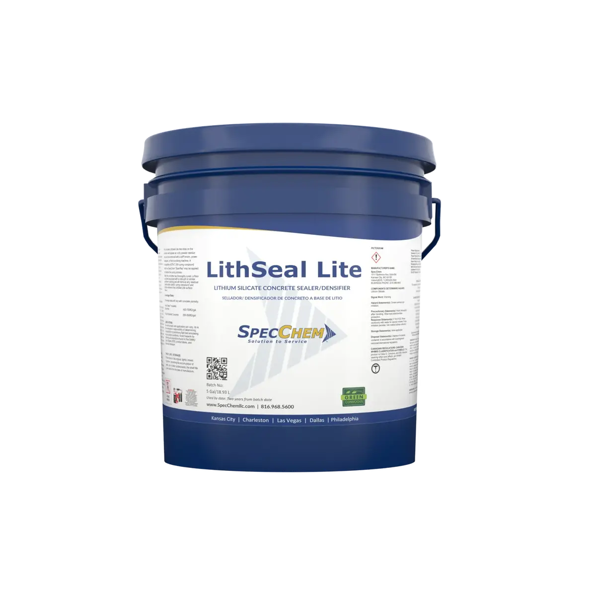 Lithseal Lite Low-Solids Lithium Silicate Concrete Sealer/Densifier 1