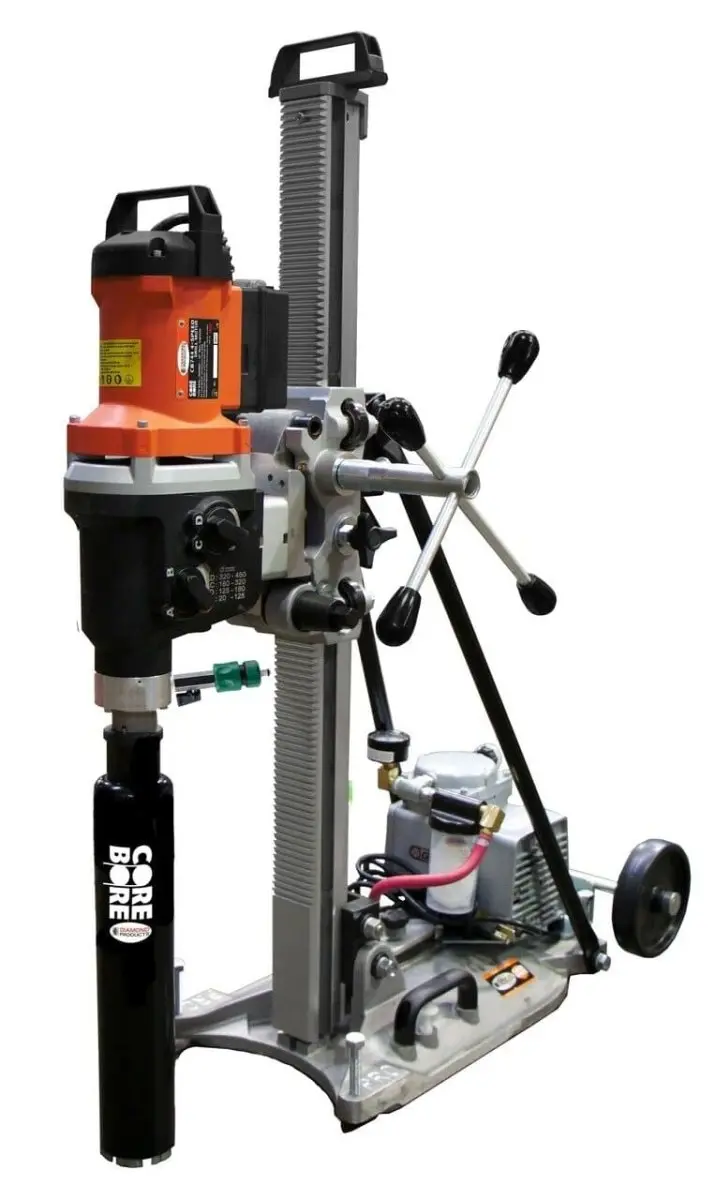 M-5 Pro Heavy Duty Q.D. Core Rig With Weka Motor 1