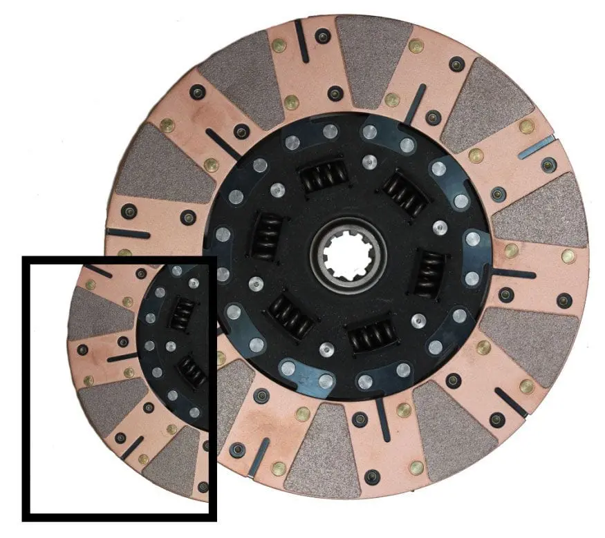 600 Series Ceramic Clutch Disc Mc260660 – High-Torque Street & Track Use 1