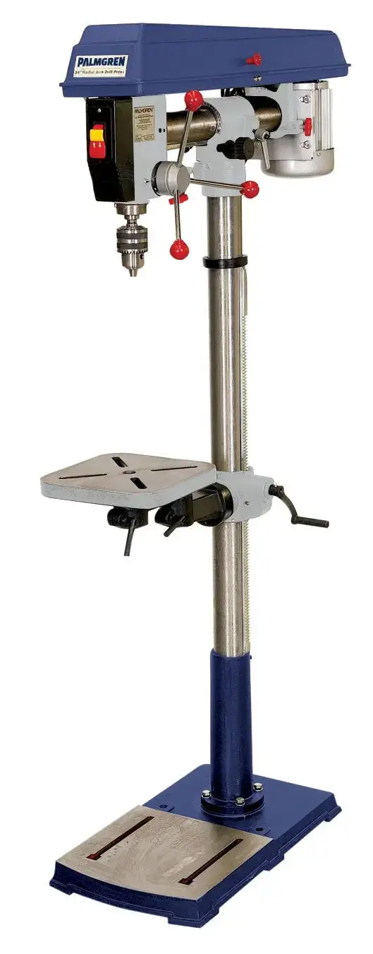 Radial Arm - 5 Speed Step Pulley Floor Drill Press 1