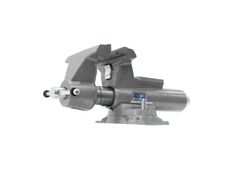 Mechanics Pro Vise 10" Jaw Width, 12" Jaw Opening, 360° Swivel Base 1