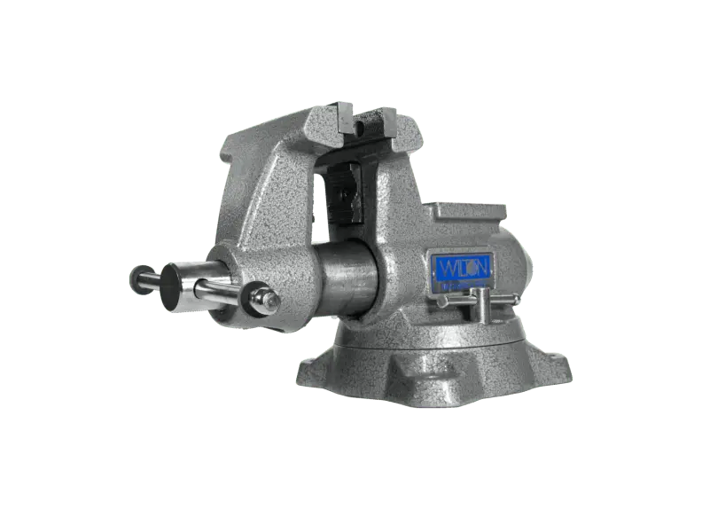 Mechanics Pro Vise 4-1/2" Jaw Width, 4" Jaw Opening, 360° Swivel Base 1