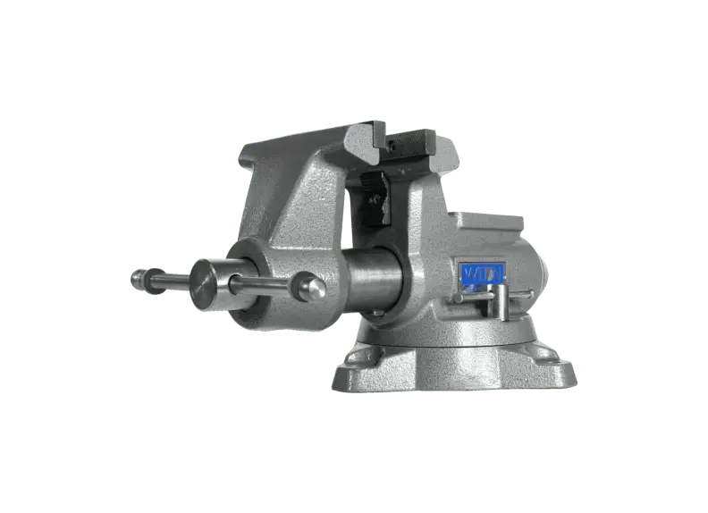 Mechanics Pro Vise 5-1/2" Jaw Width, 5" Jaw Opening, 360° Swivel Base 1