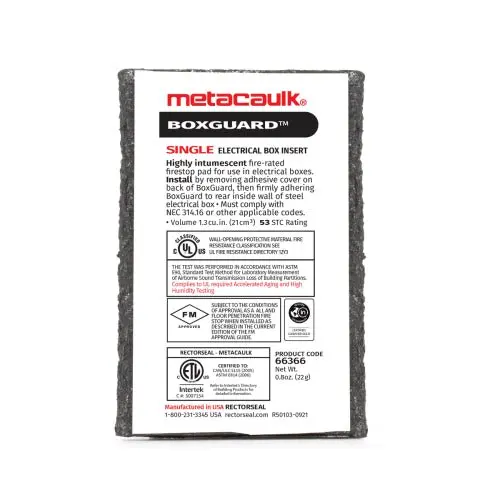 Metacaulk Box Guard - 50 Count 1