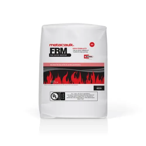 Metacaulk  Frm Fire Rated Mortar (45Lb Bag) 1