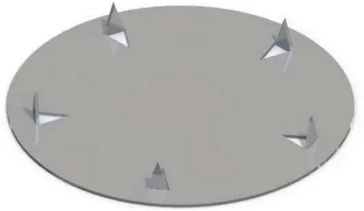 Metal Form Patches (1000 Pieces) 1