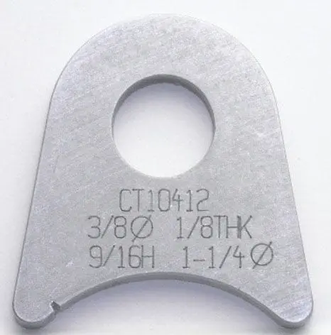 Weld-On Mzct10412C Flat Tab Bracket – Heat-Treated 4130 Chromoly Steel For Structural Fabrication 1