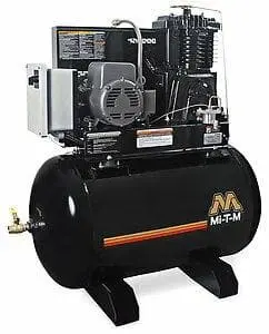Mi-T-M 80-Gallon Two Stage Electric Simplex 1