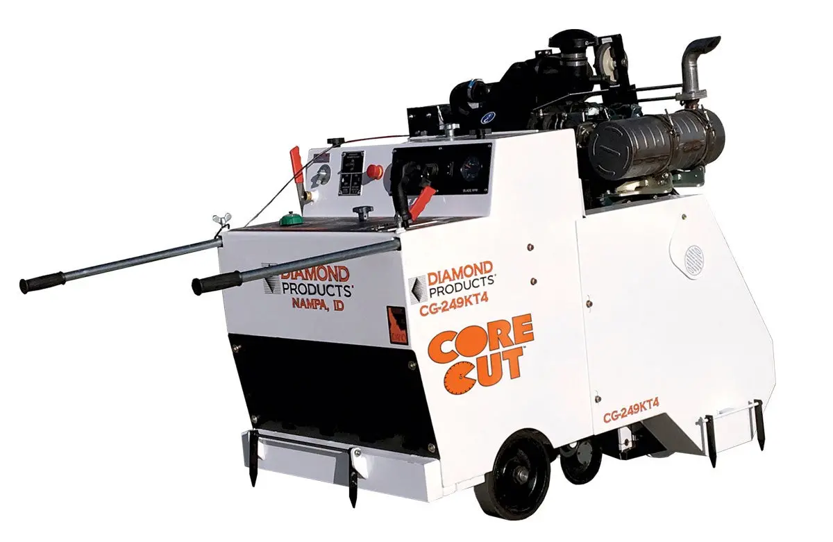 Cg-2E30 Walk Behind Mini-Groover/Grinder 1